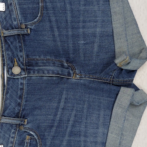 Paige Distressed Jimmy Jimmy Denim Jean Short Size 27 - Picture 5 of 14